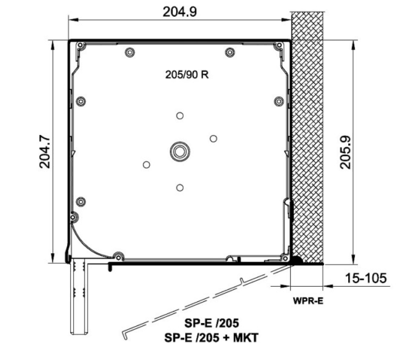 Caisson 205 Superterm Volet Extérieur Caisson à Crépir