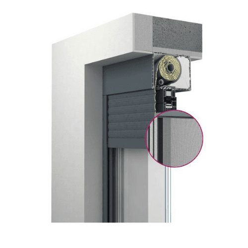 Volet Roulant Monobloc Pvc Gamme Comfort Exte Moustiquaire Intégrée